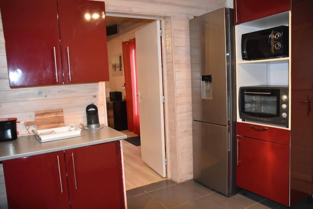 Chalet A Louer Pres De Dax Mees Bagian luar foto